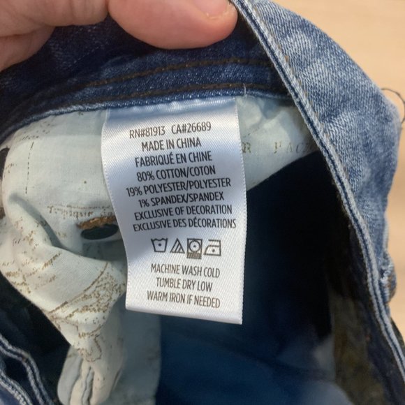 Robert Graham faded jeans 35W - Picture 4 of 6